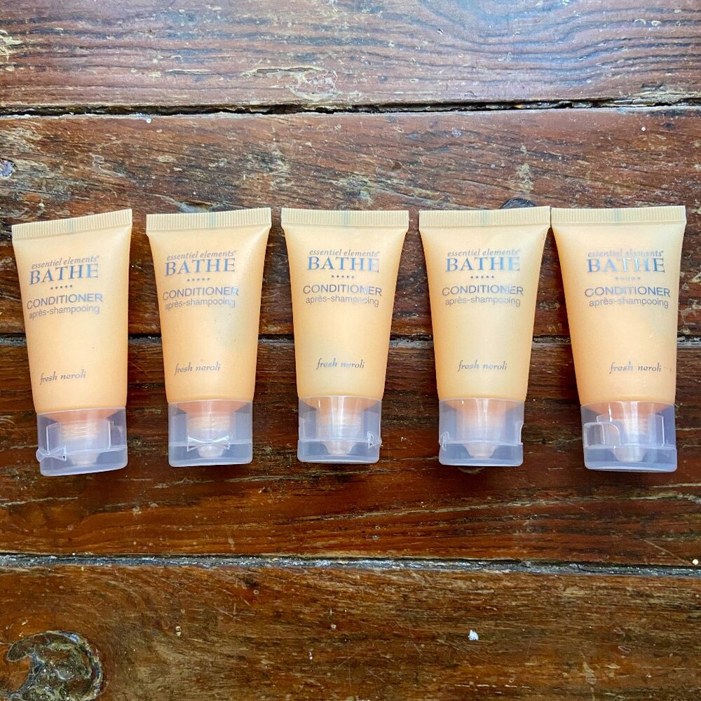 Lot of 5 Essentiel Elements Bathe Fresh Neroli Conditioner Travel